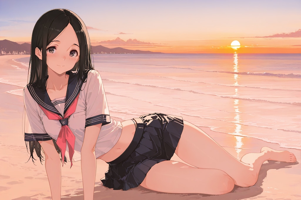 APRICOTで夕暮れ