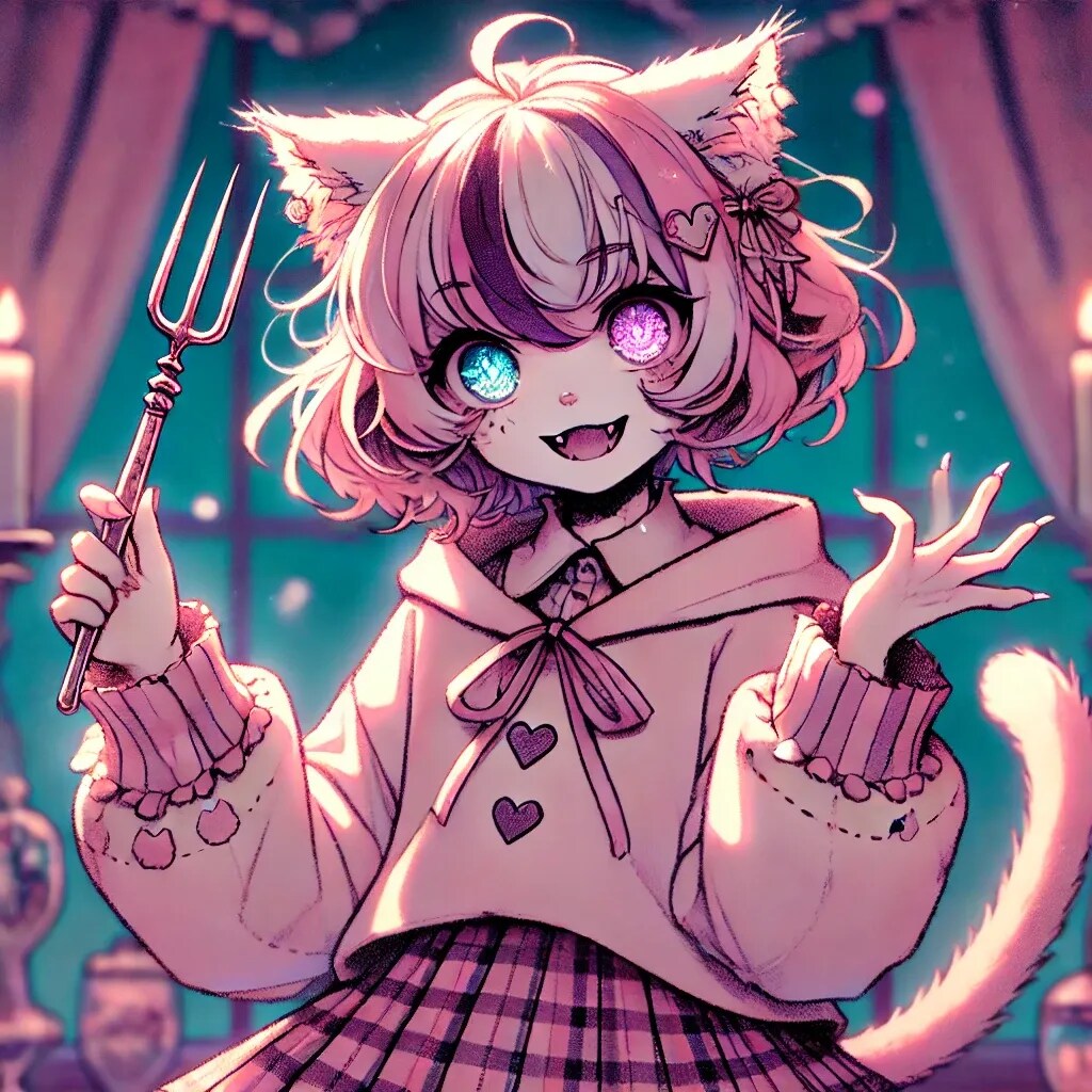 病み可愛い猫