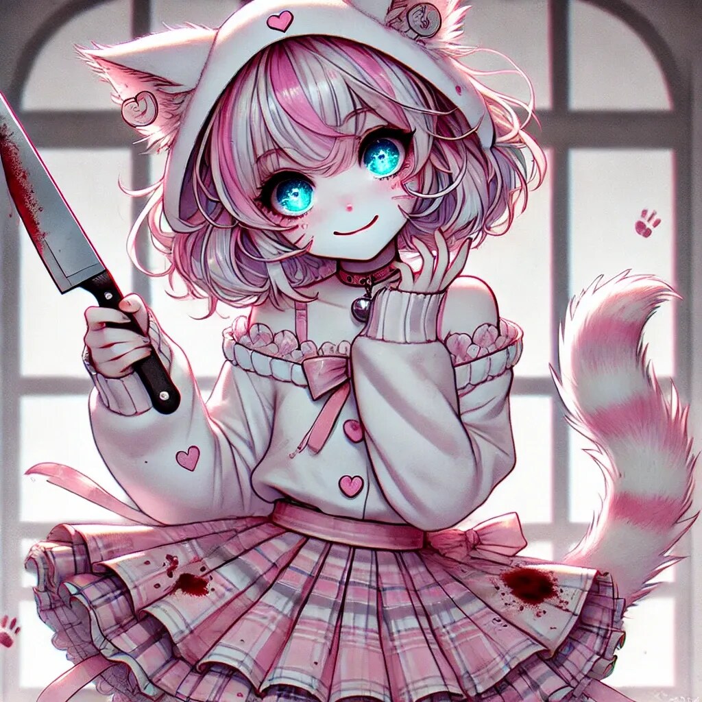 病み可愛い猫
