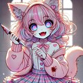 病み可愛い猫 2枚目