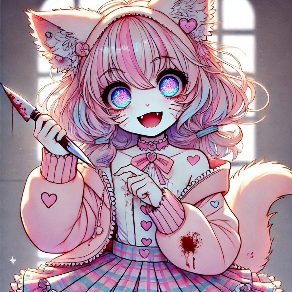 病み可愛い猫