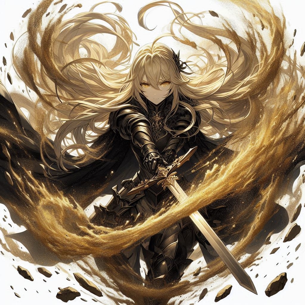 ブロンドの女騎士さん824