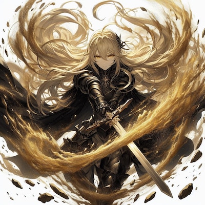 ブロンドの女騎士さん824