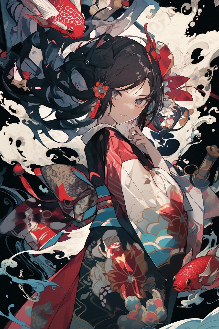 錦に染まる