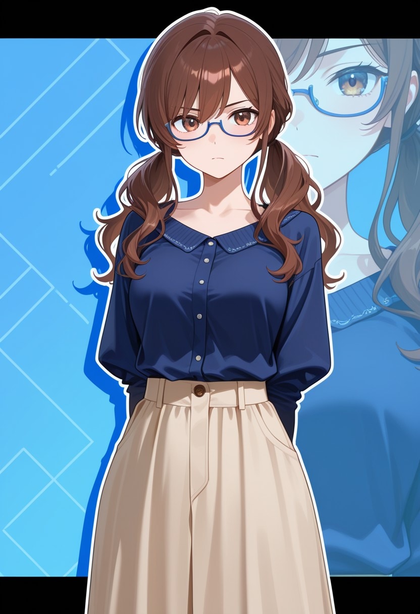 【うちの子紹介】墨染アリカ | の人気AIイラスト・グラビア