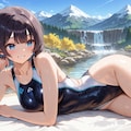 涼を楽しむ女の子♪ 3枚目