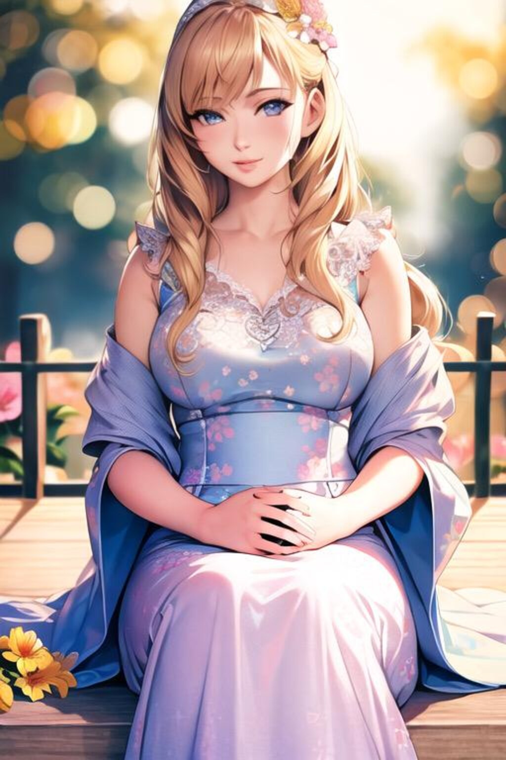 魅惑の微笑みを浮かべる彼女