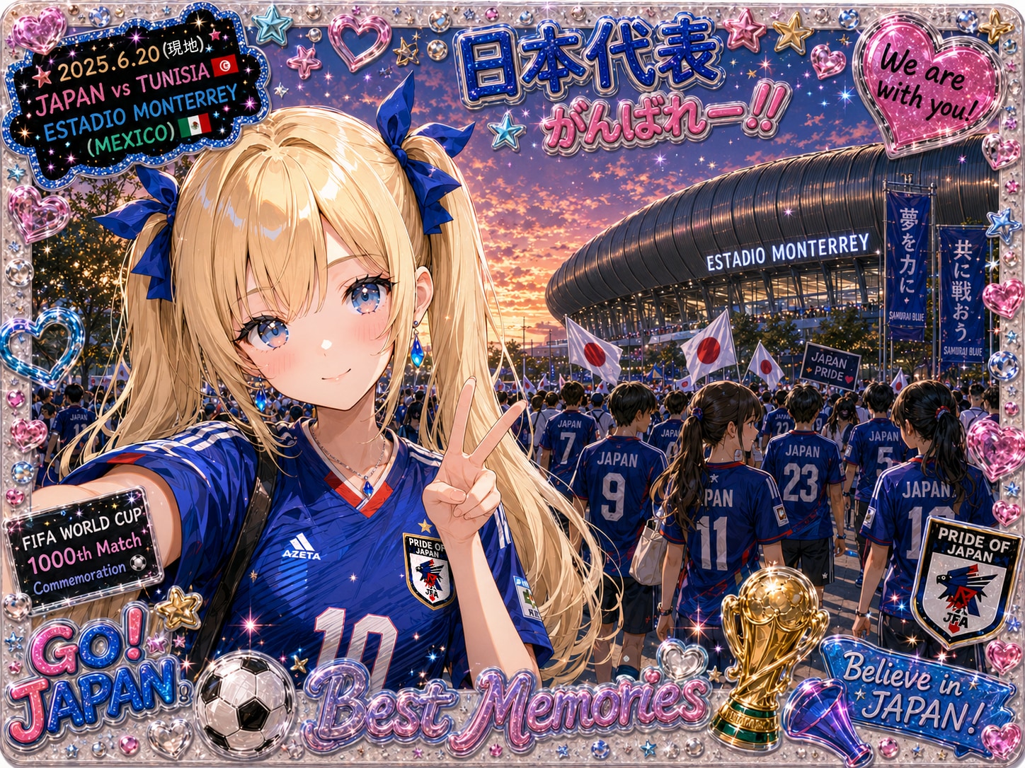 全力応援モード💕