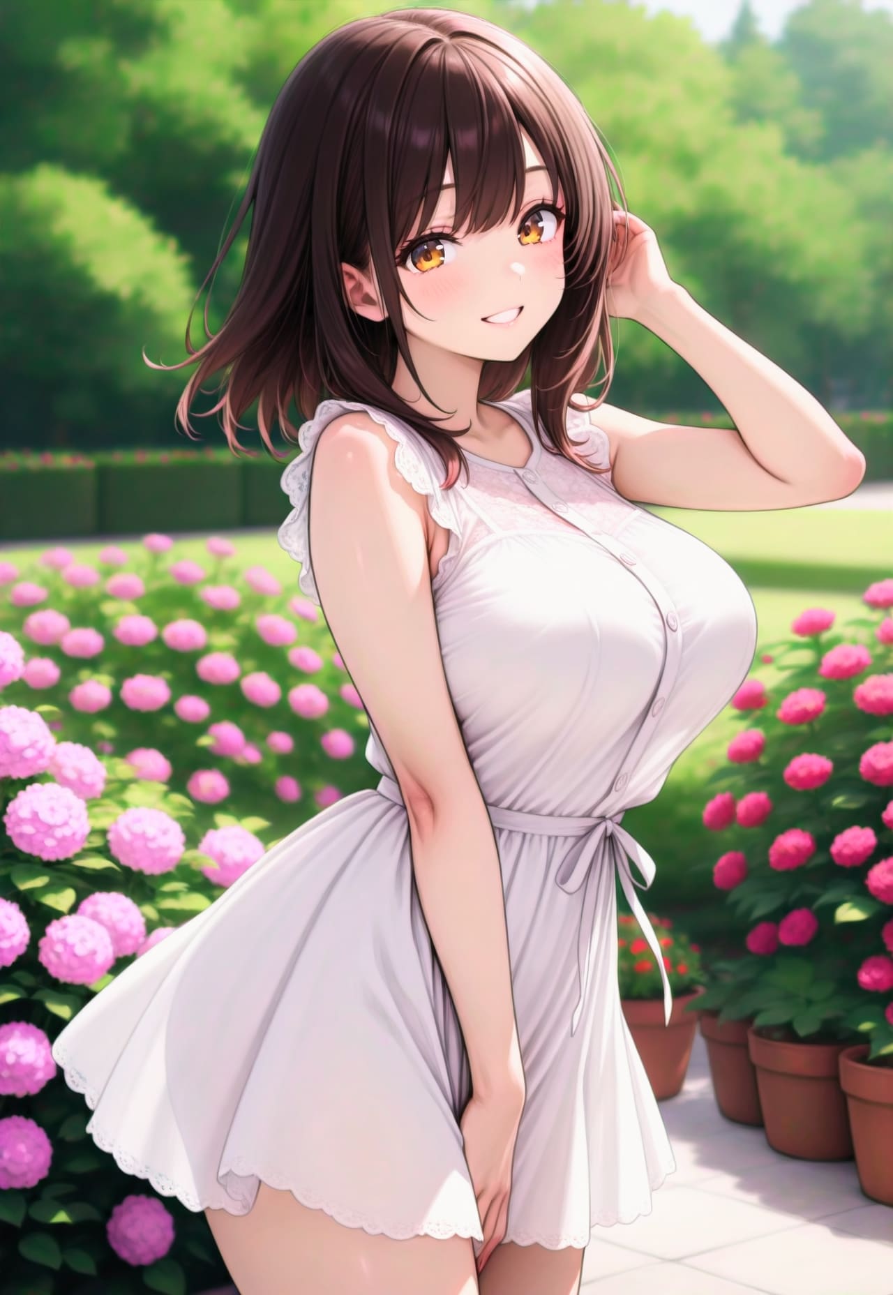355（白いワンピ）