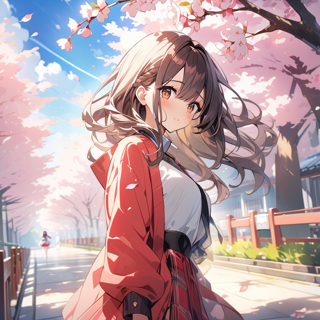 ちちぷい製　桜の少女2