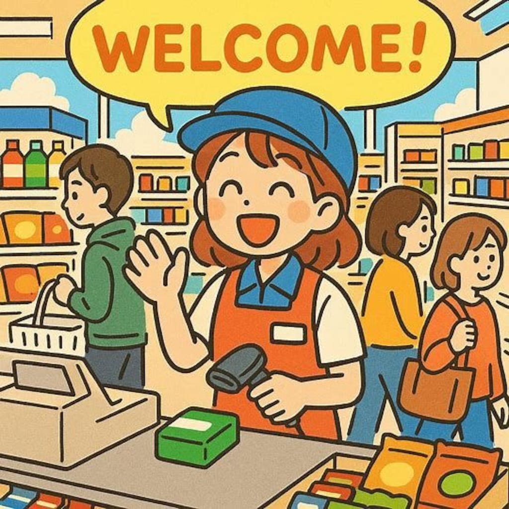 ハキハキした挨拶は元気をくれる