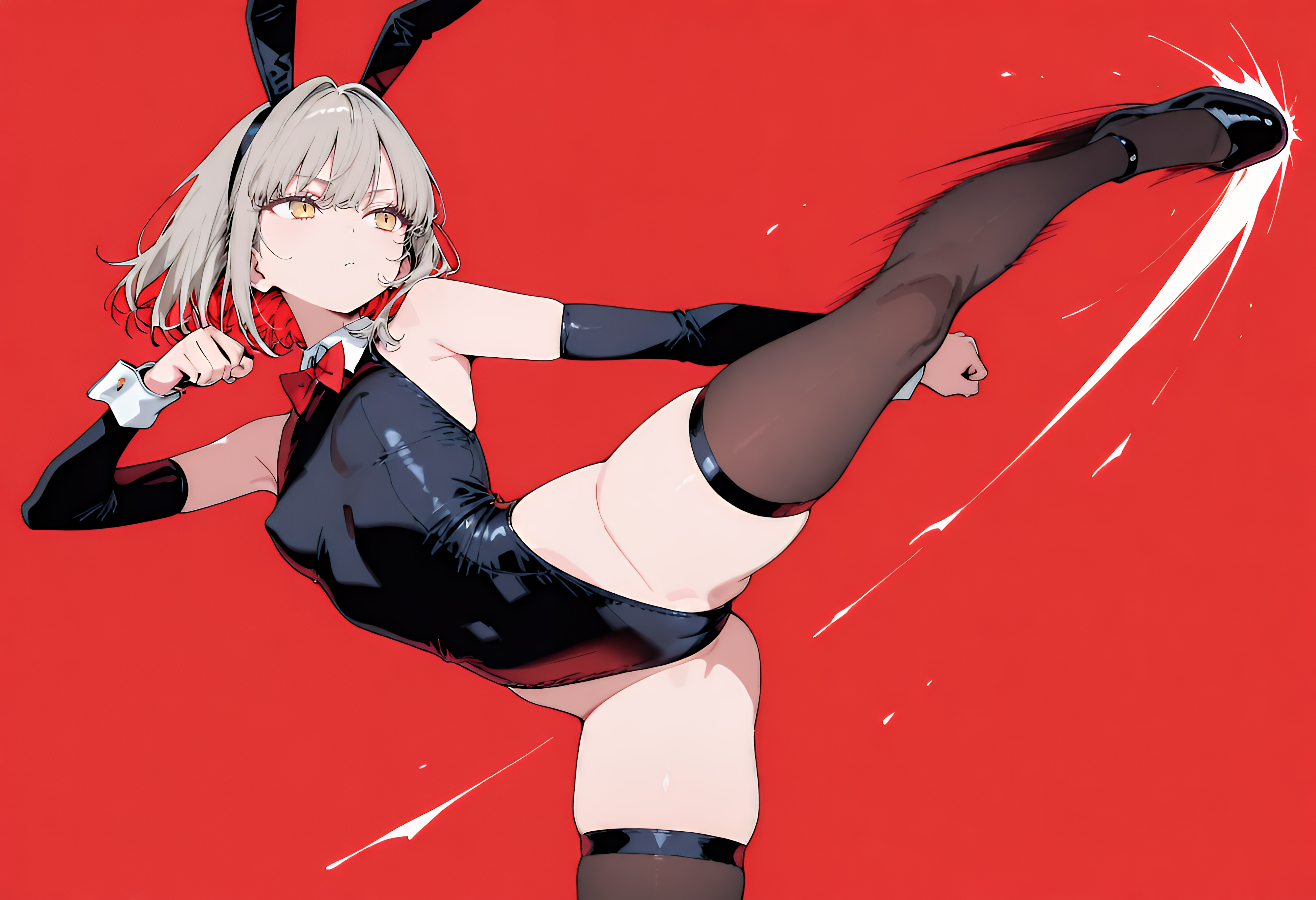 バニーガールキック