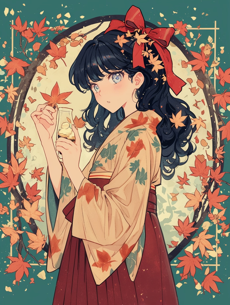 秋の言の葉 | の人気AIイラスト・グラビア