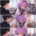 ツンデレさとりちゃん（サイレント漫画ver） 5枚目