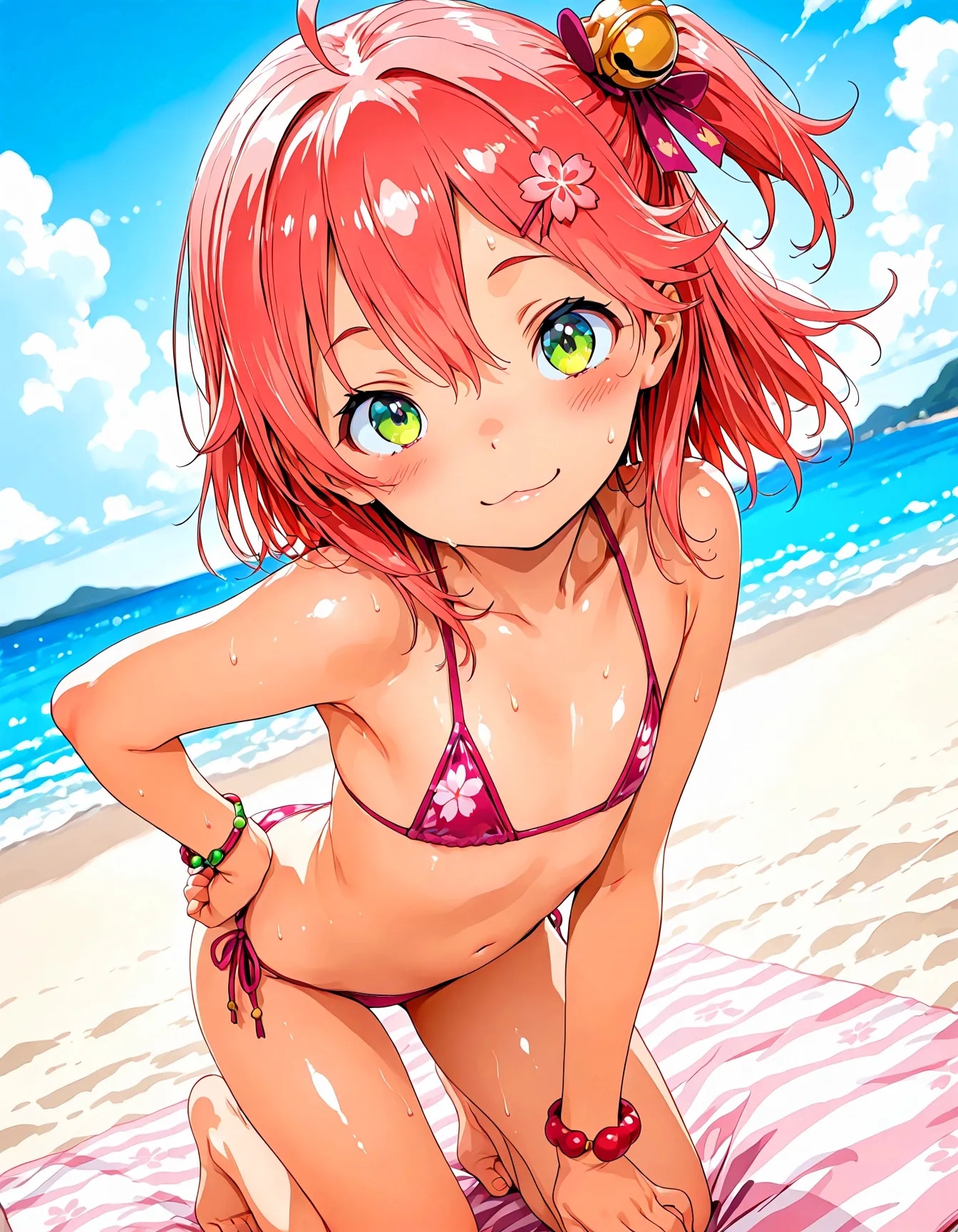 夏だ！ビーチだ！水着に着替えて全員集合！！7.2
