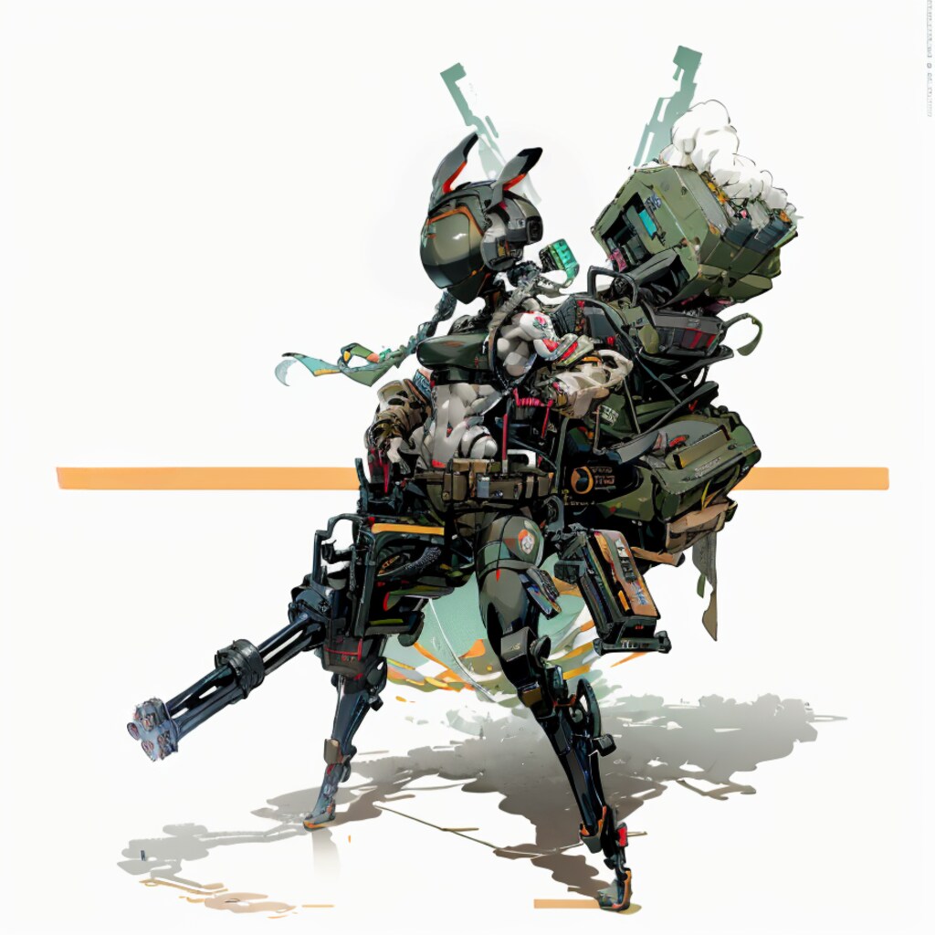 Girl and Robot961