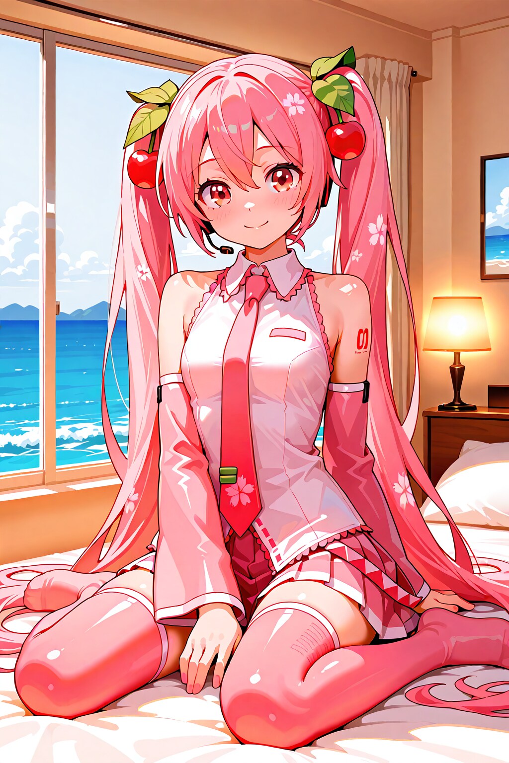 桜ミク１２３ | の人気AIイラスト・グラビア