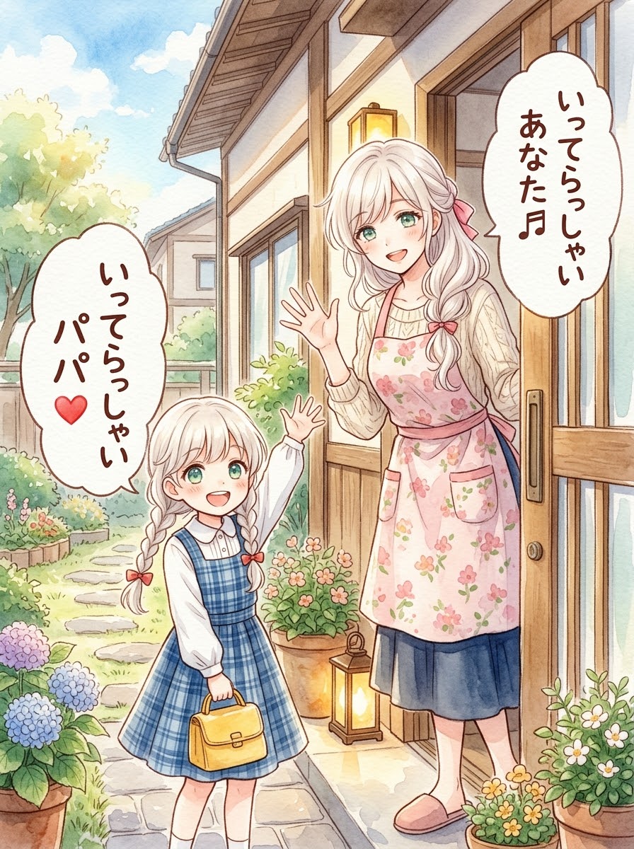 いってらっしゃい♬ | の人気AIイラスト・グラビア