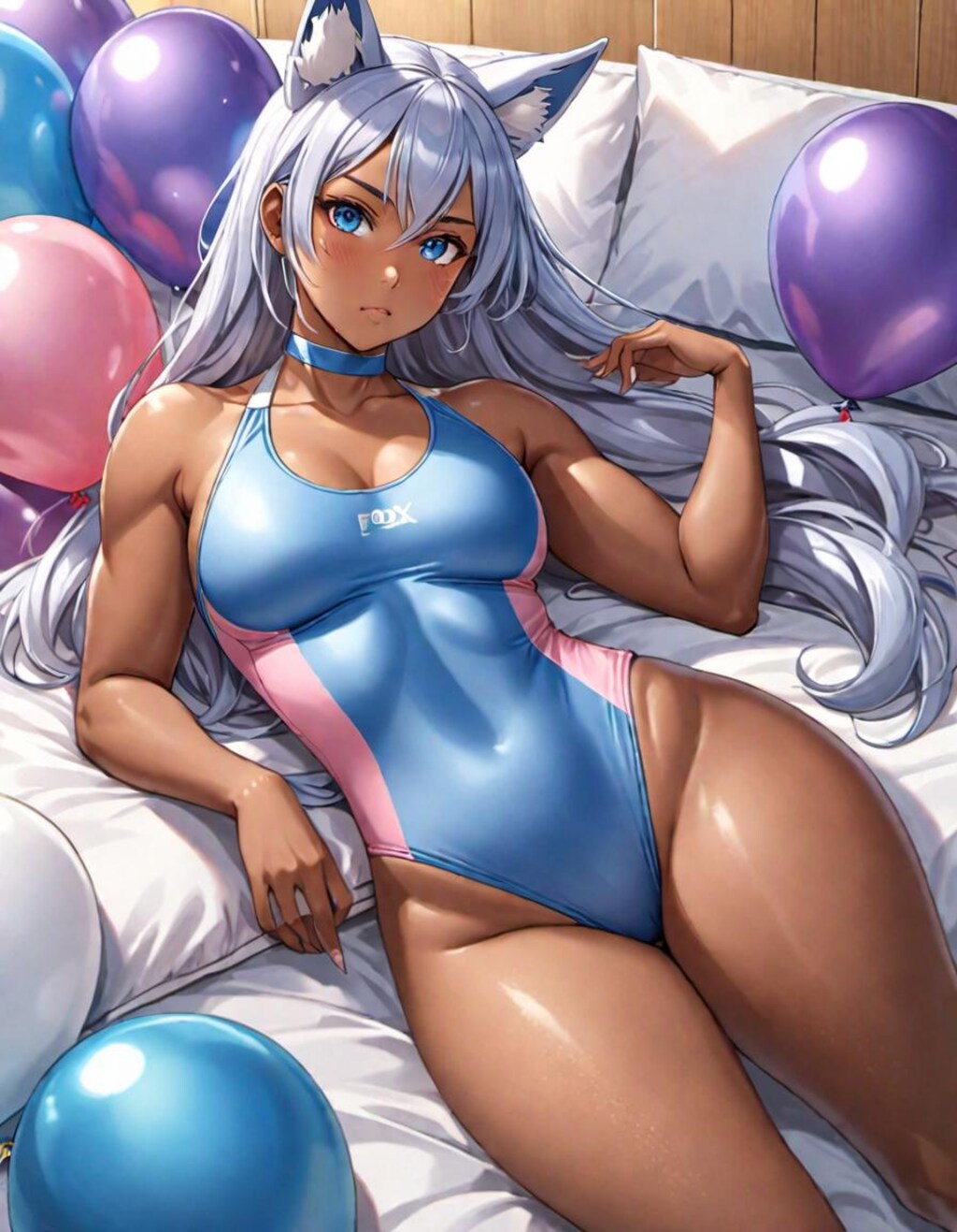 私の風船、盗れるかしら？