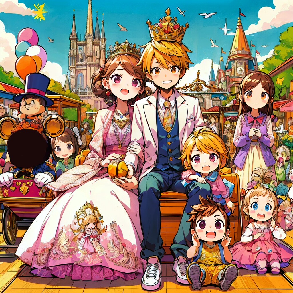 遊園地 | の人気AIイラスト・グラビア