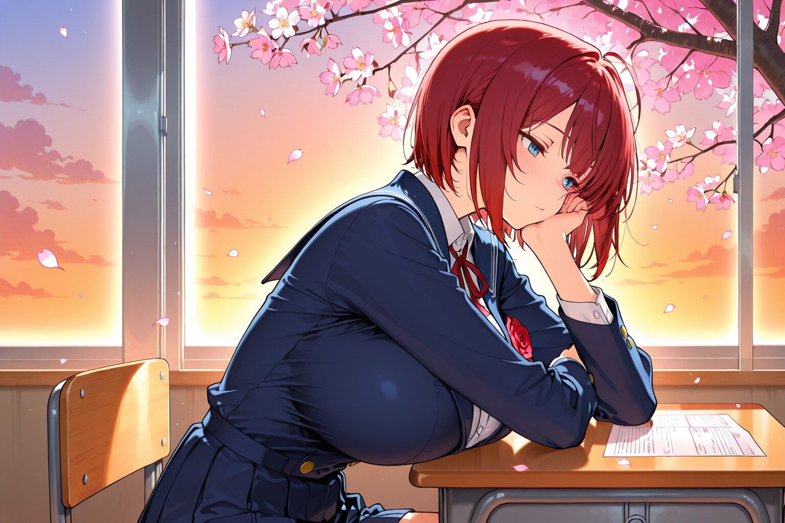 胡蝶ちゃん卒業式