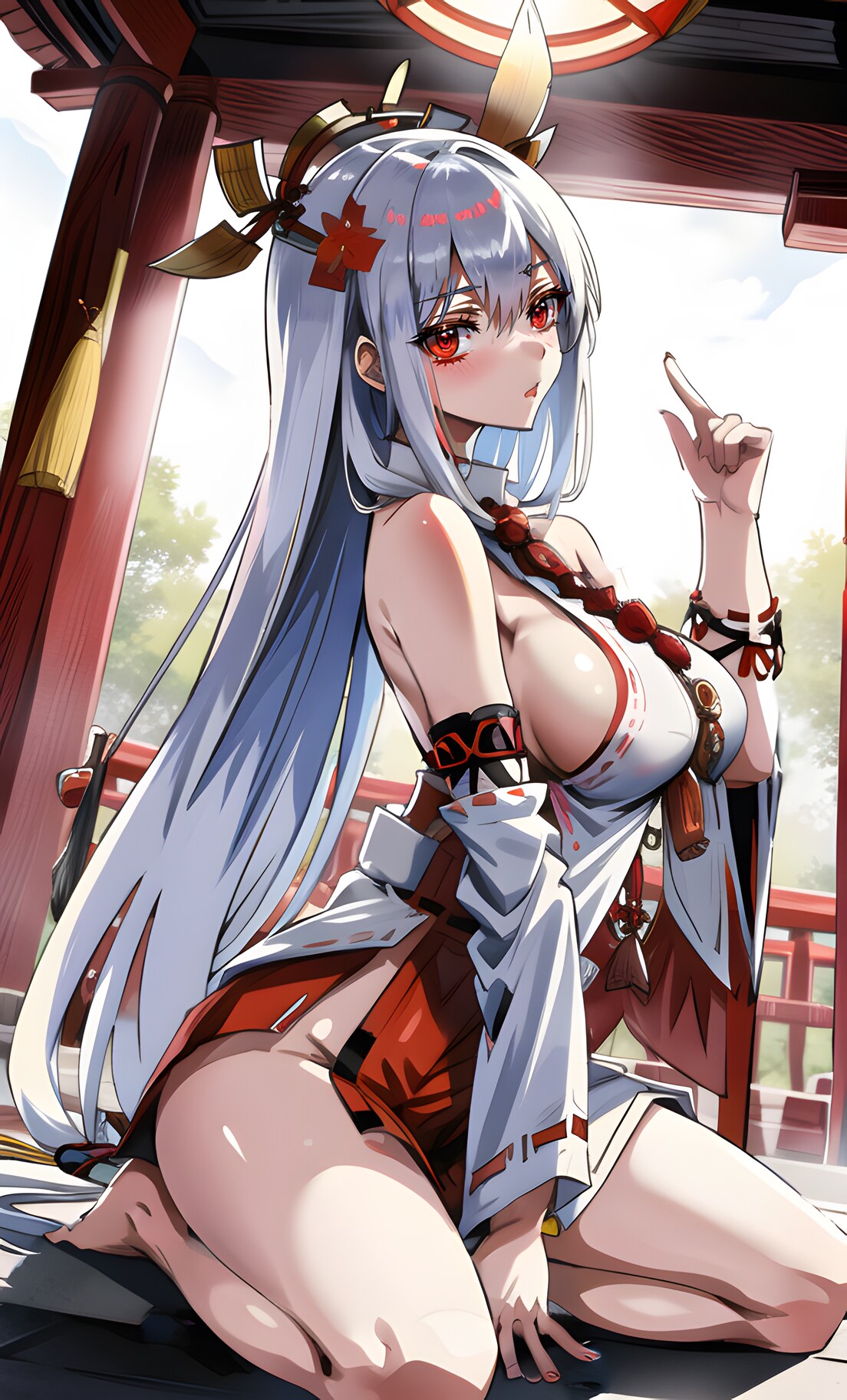 白蛇の巫女