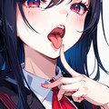 舌と指（５枚） 2枚目