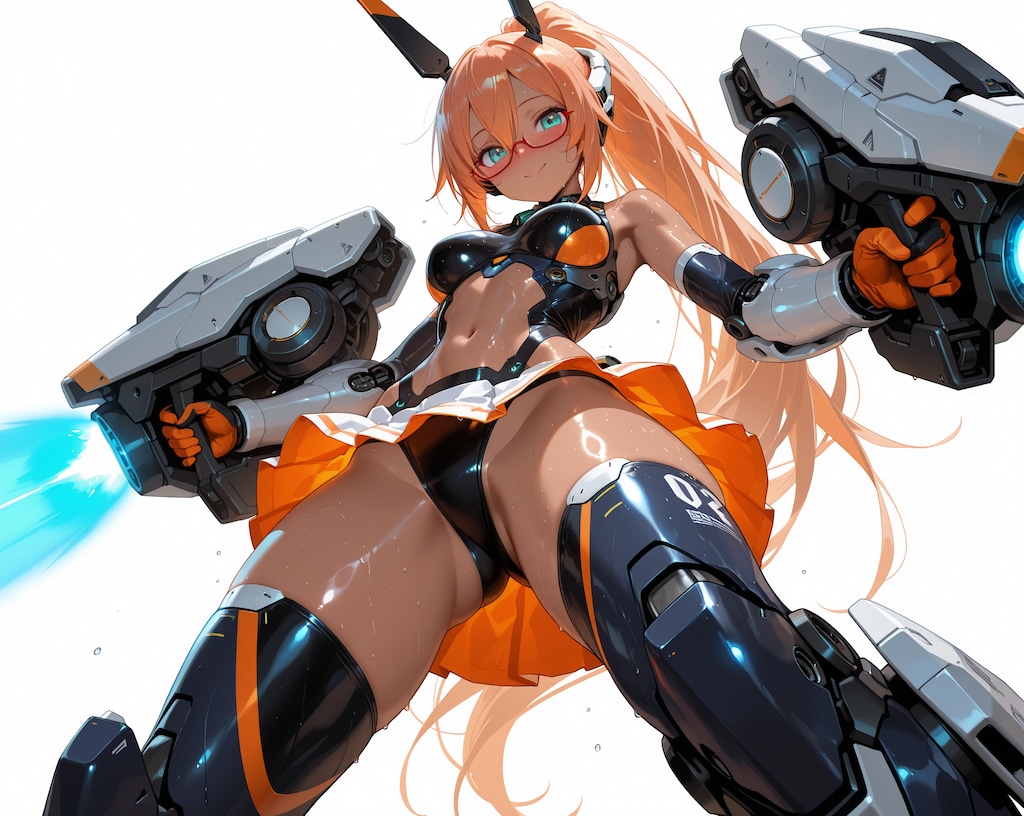 褐色メカ娘♪