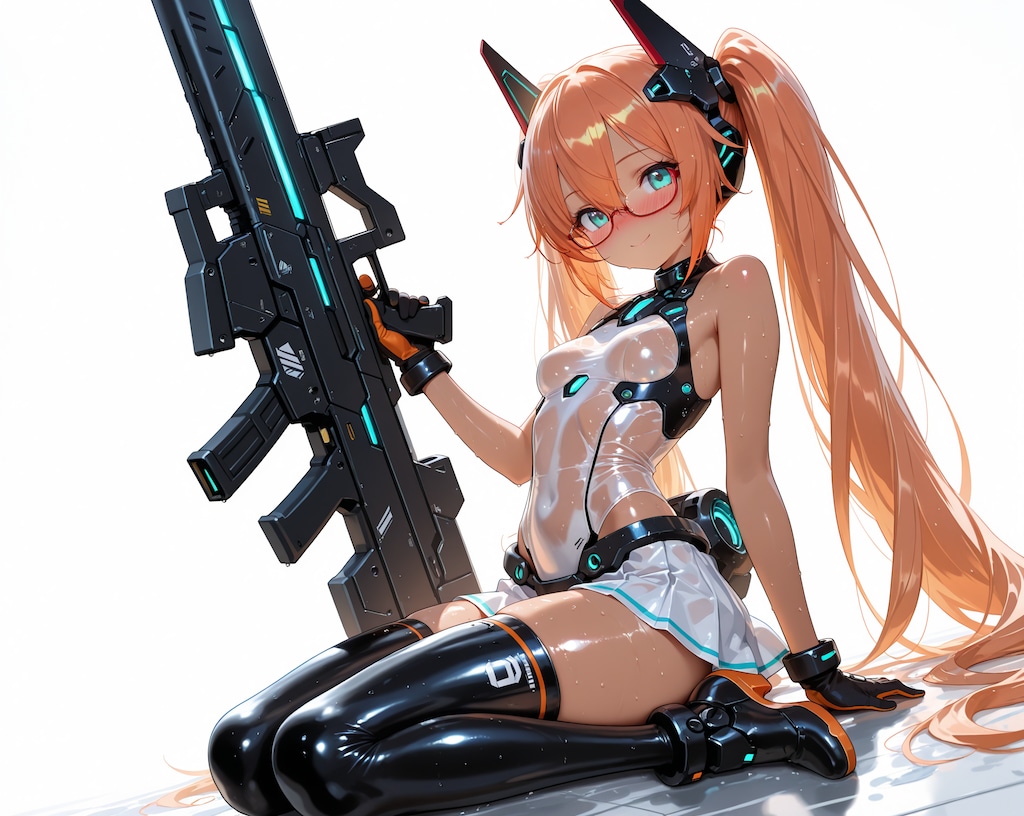 褐色メカ娘♪