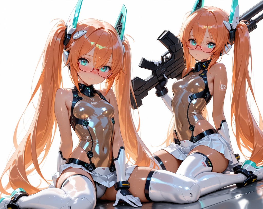 褐色メカ娘♪