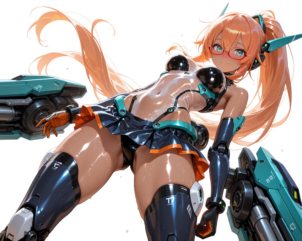 褐色メカ娘♪