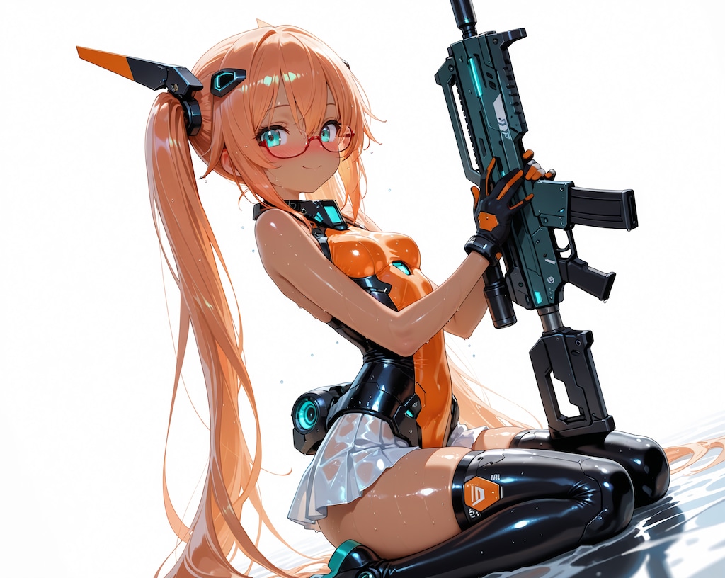 褐色メカ娘♪