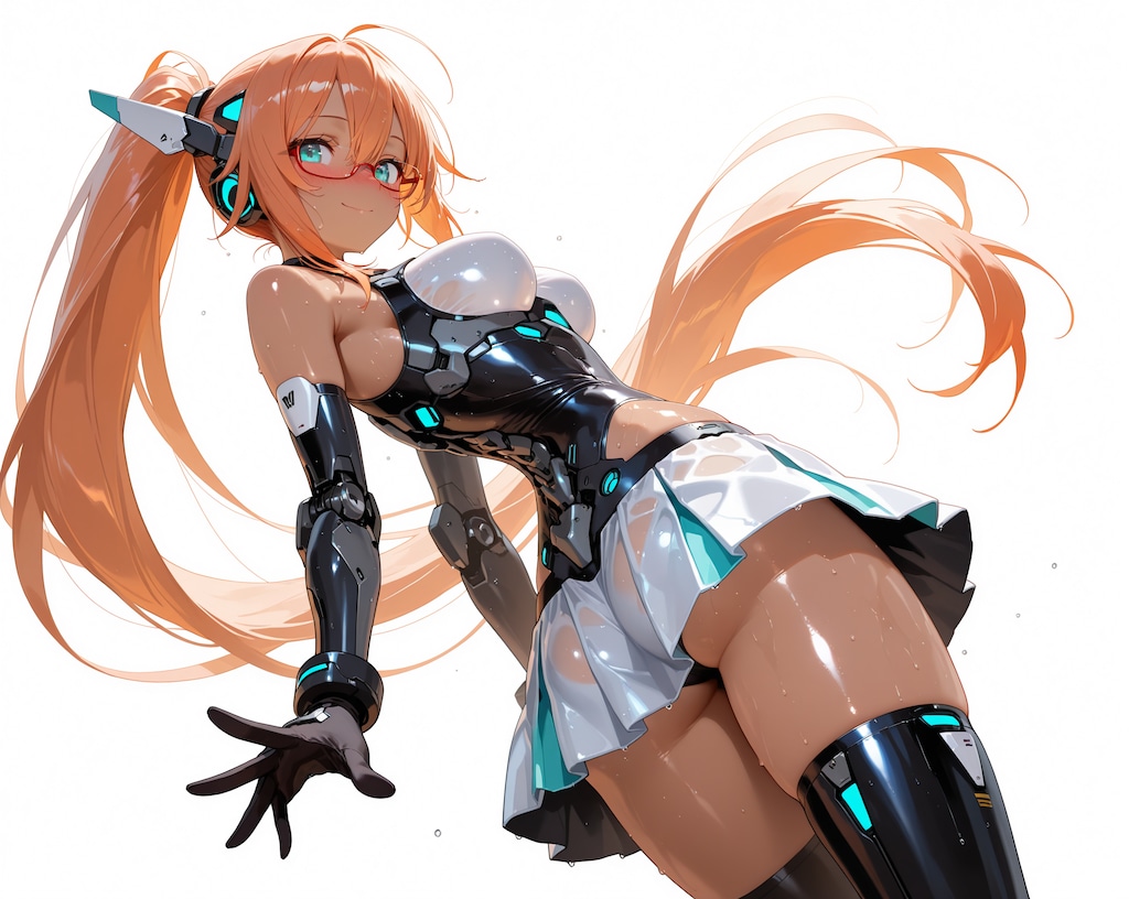 褐色メカ娘♪
