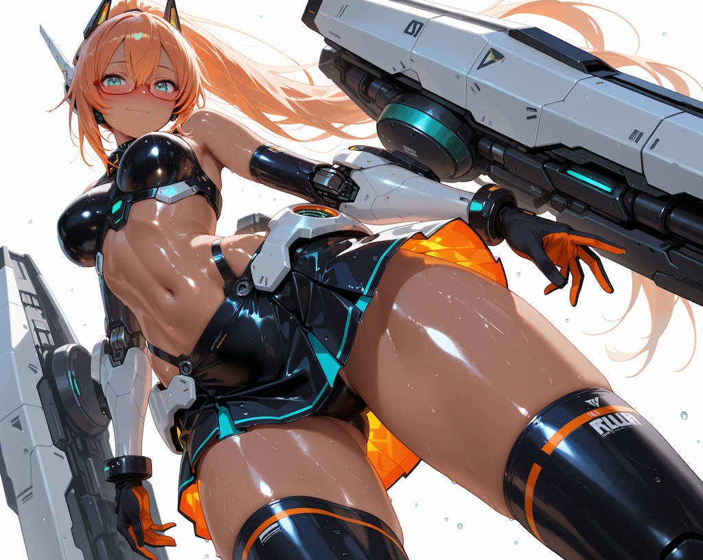 褐色メカ娘♪