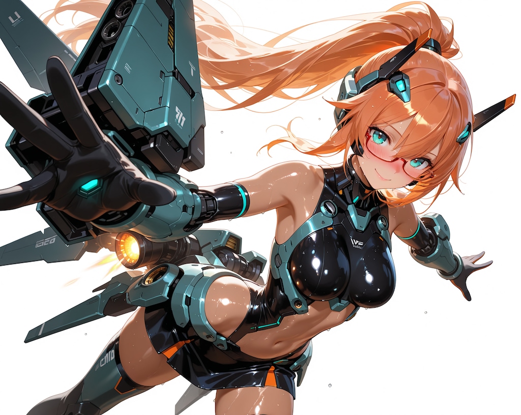 褐色メカ娘♪