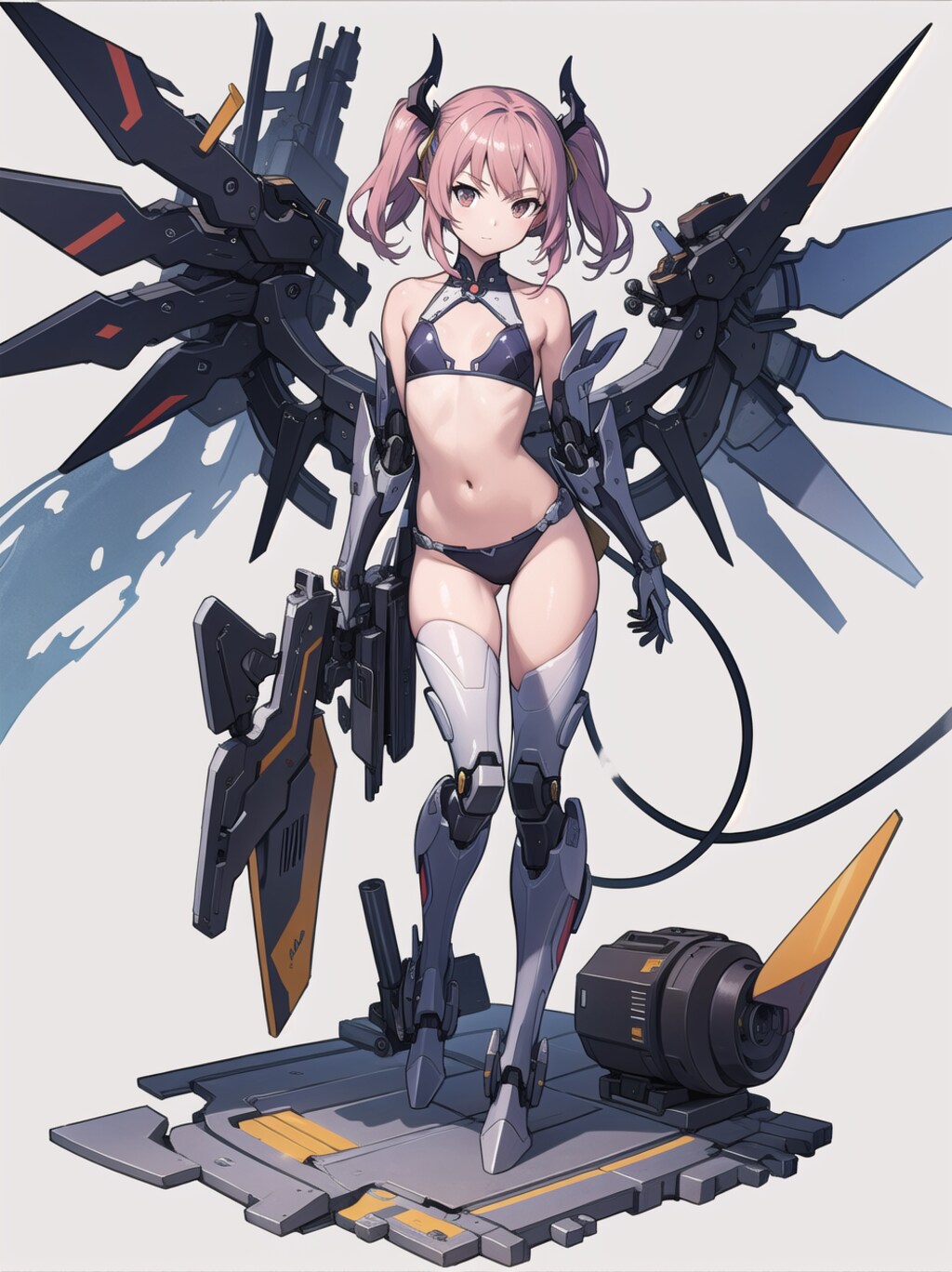 ドラゴン型　メカ娘