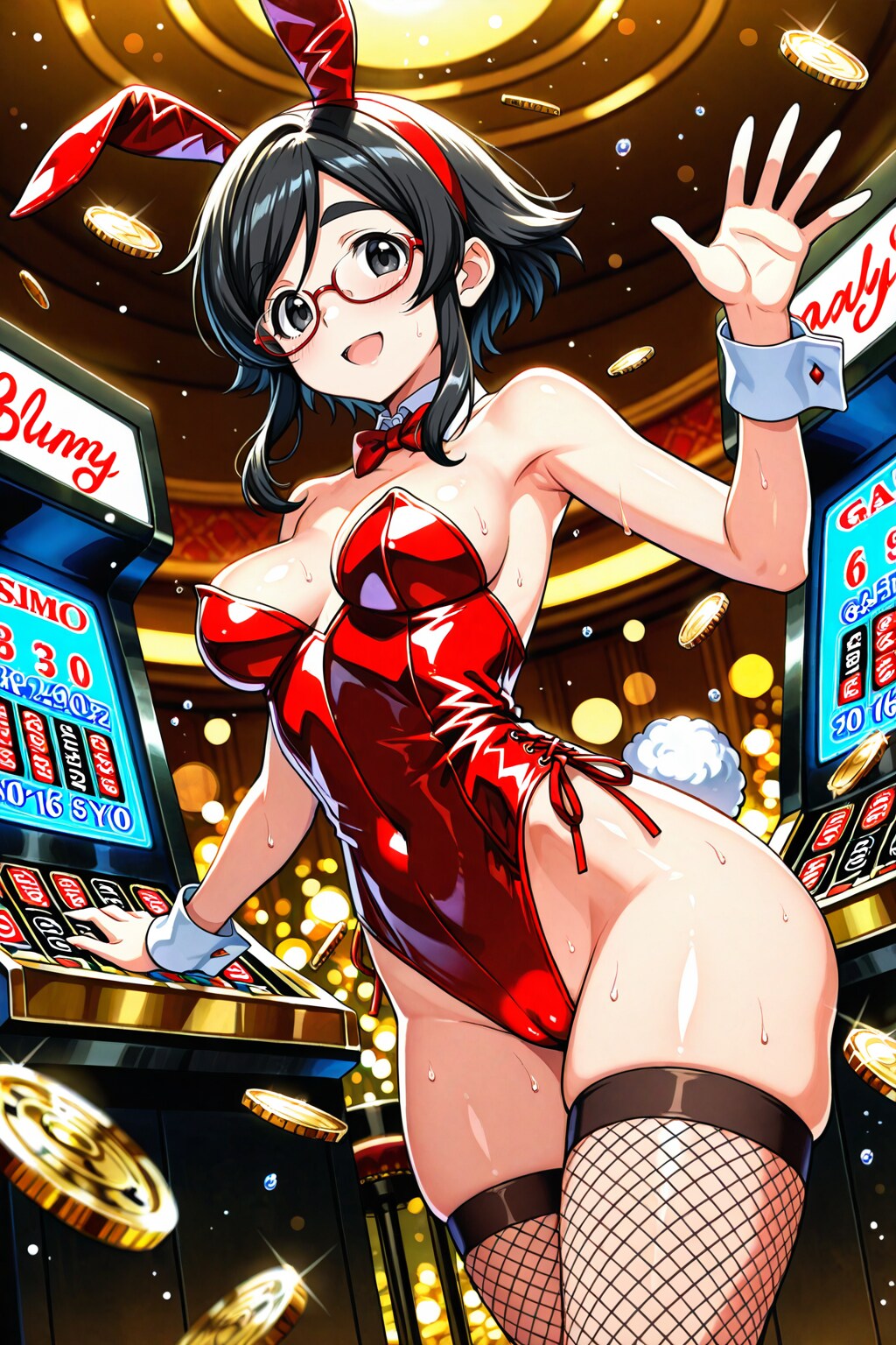 赤バニー風間愛ちゃん