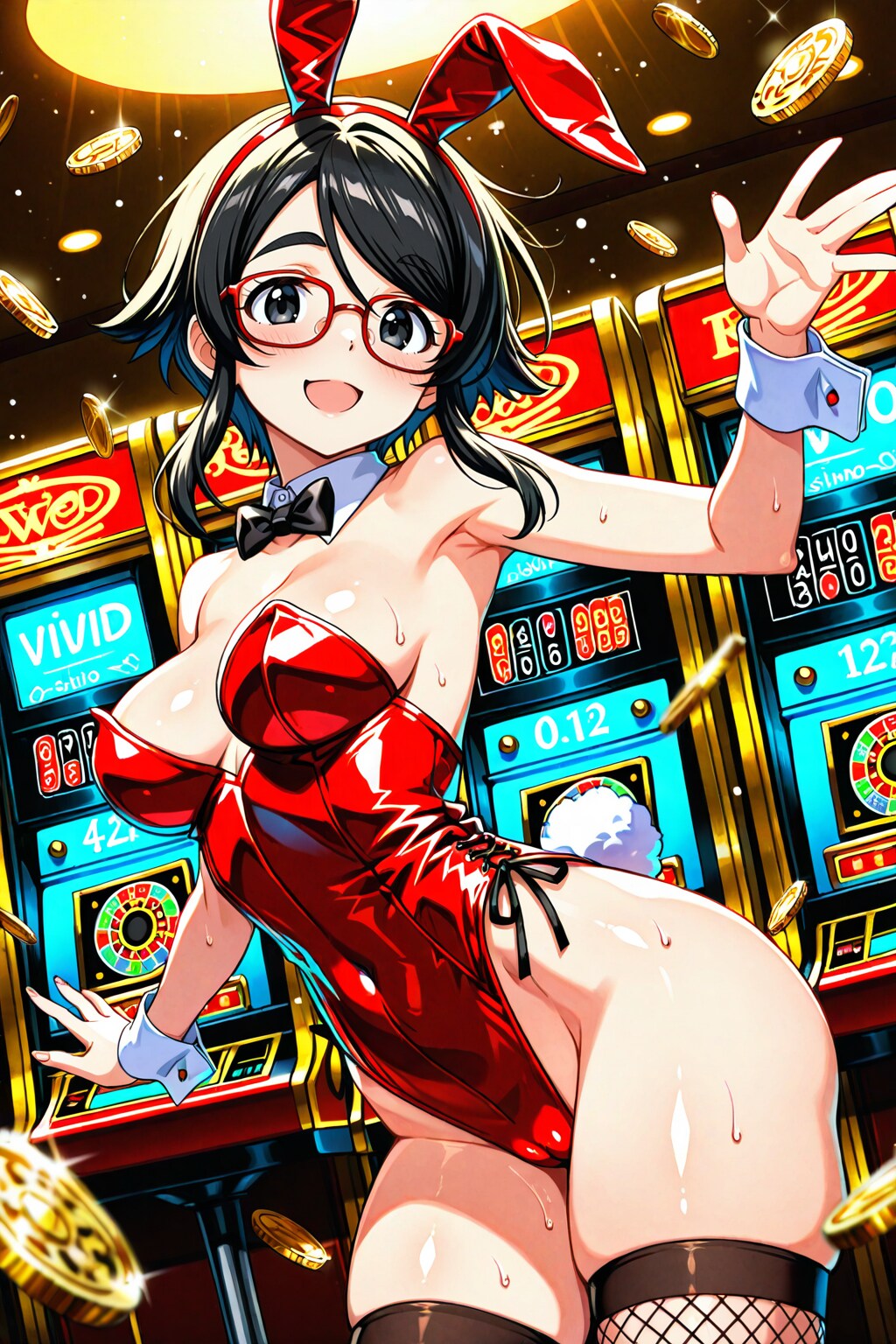 赤バニー風間愛ちゃん