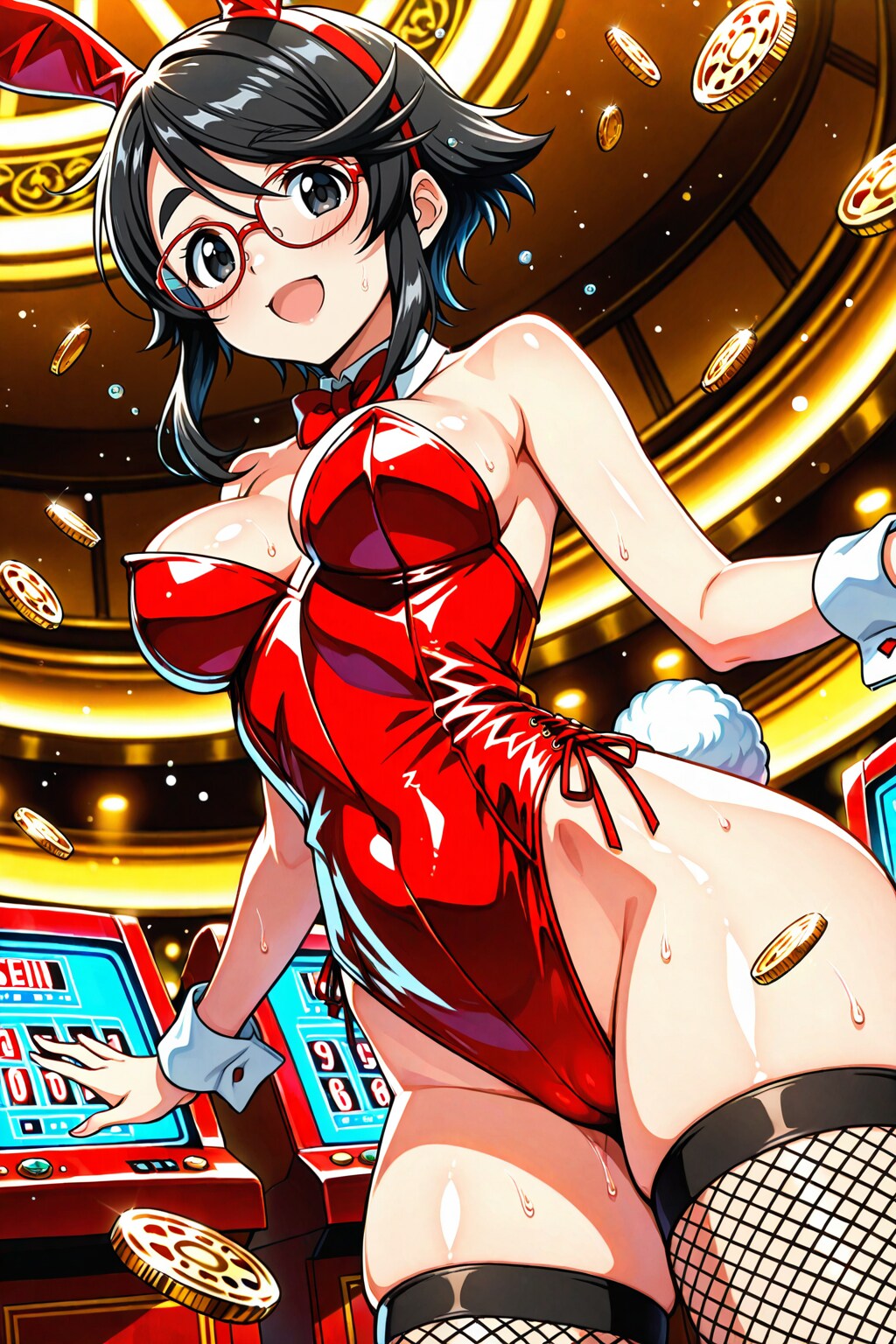 赤バニー風間愛ちゃん