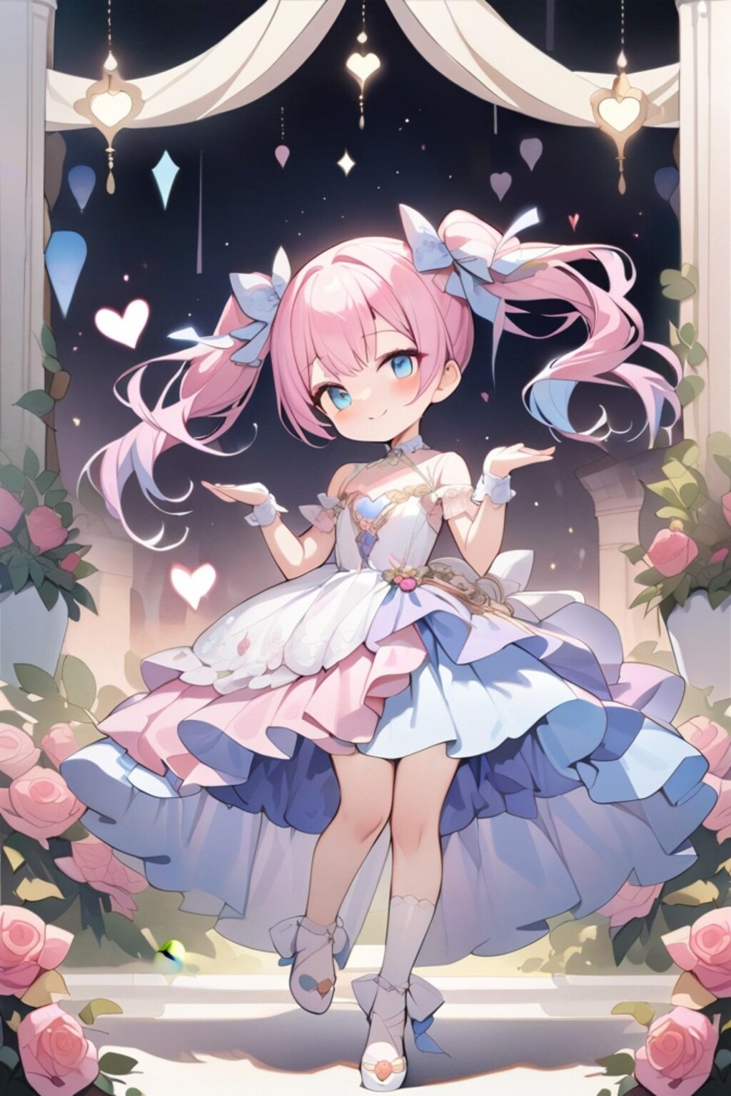 ドレスの花音ちゃん