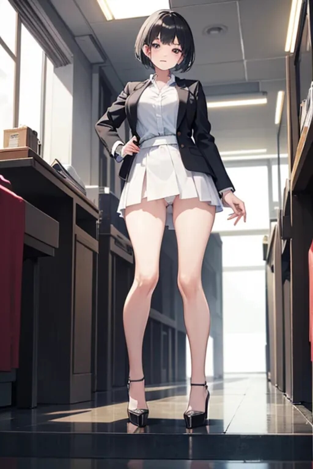 美脚のOLたち６