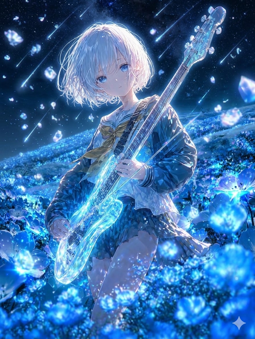 ネモフィラのギター | の人気AIイラスト・グラビア