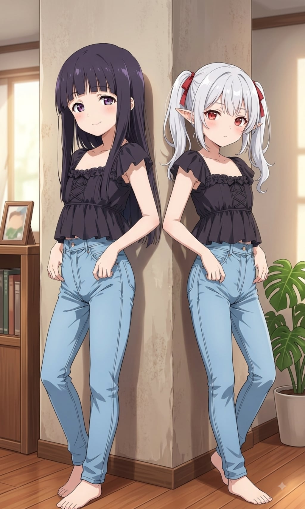 aiyuuさんのみなみさんとシロネさん