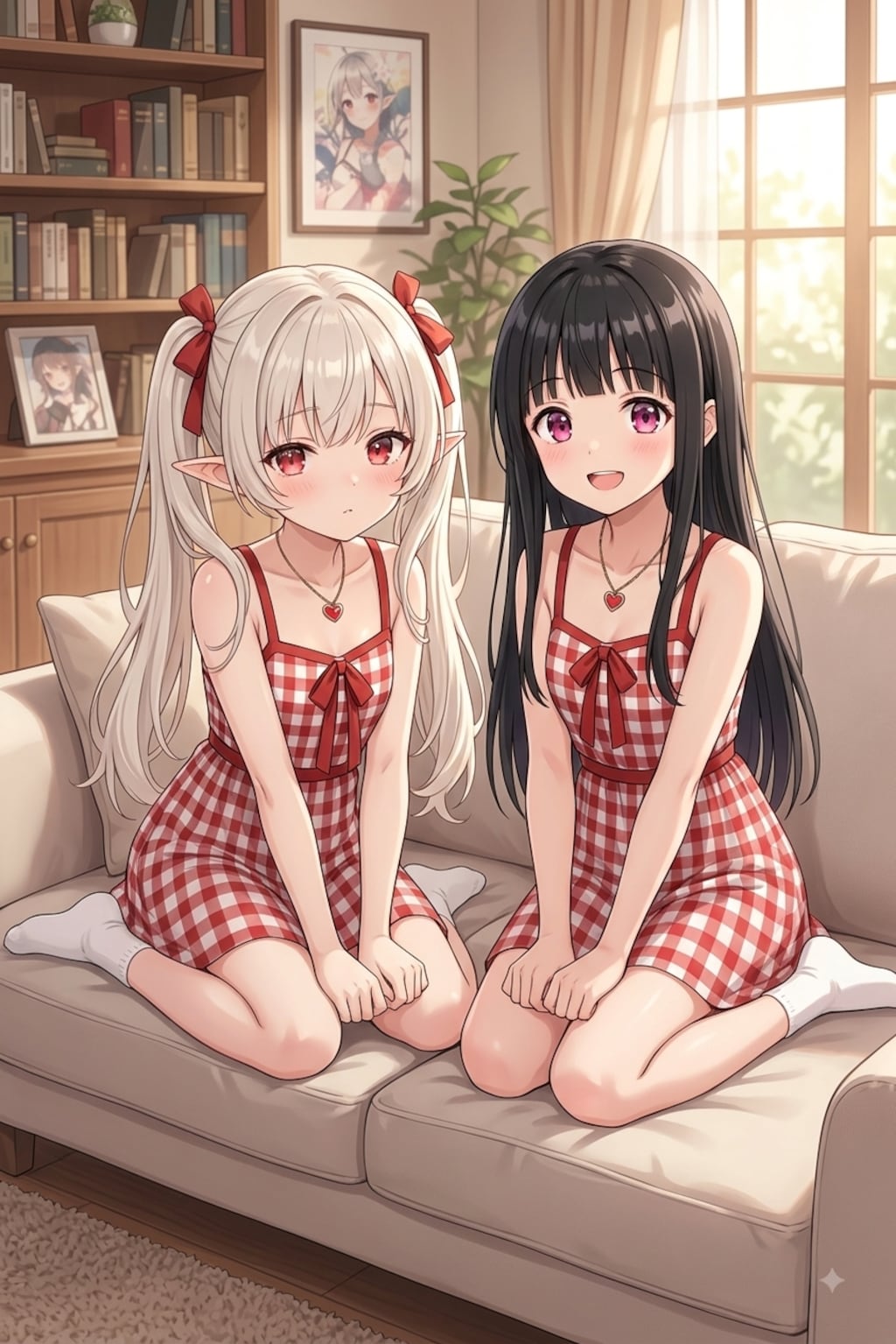 aiyuuさんのみなみさんとシロネさん