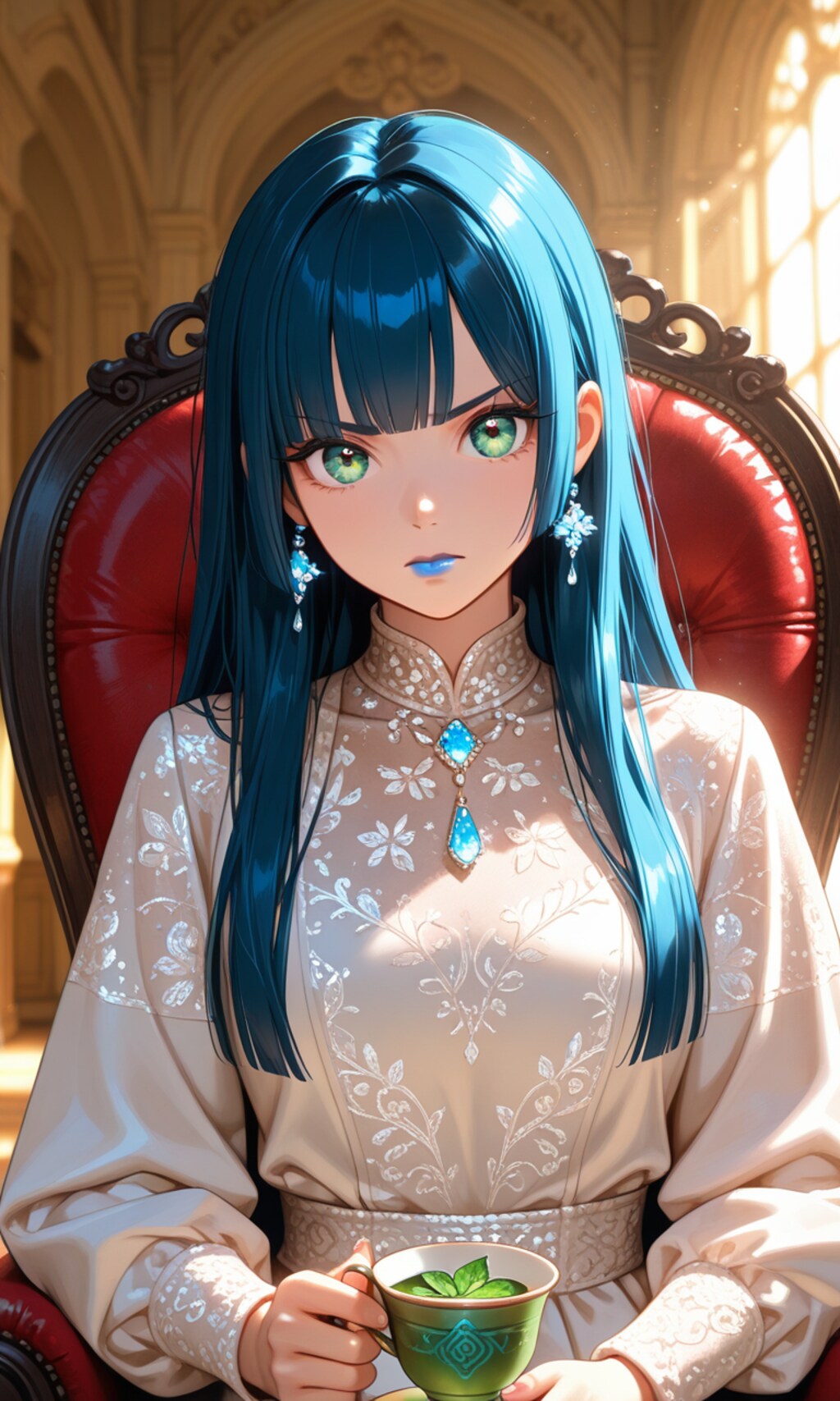 不機嫌な姫様