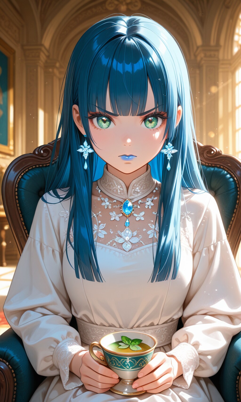 不機嫌な姫様