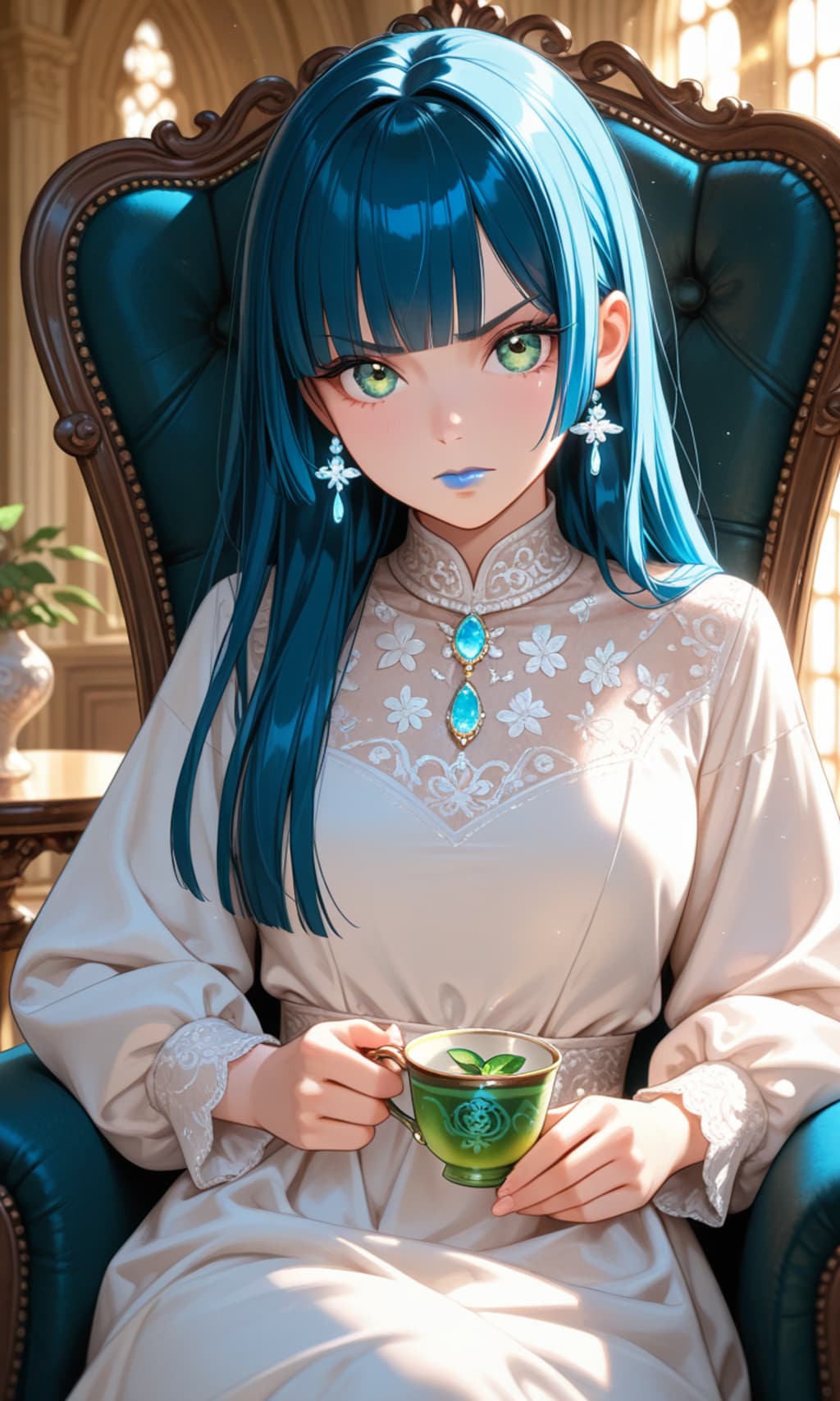 不機嫌な姫様