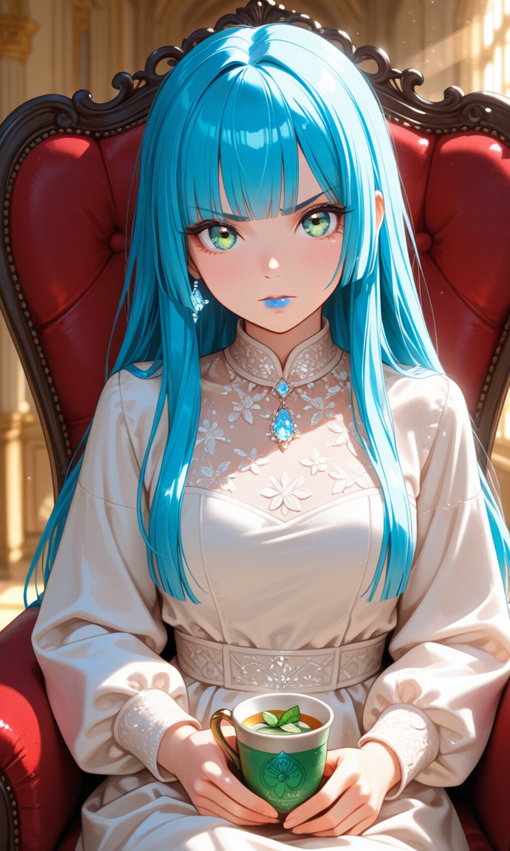 不機嫌な姫様