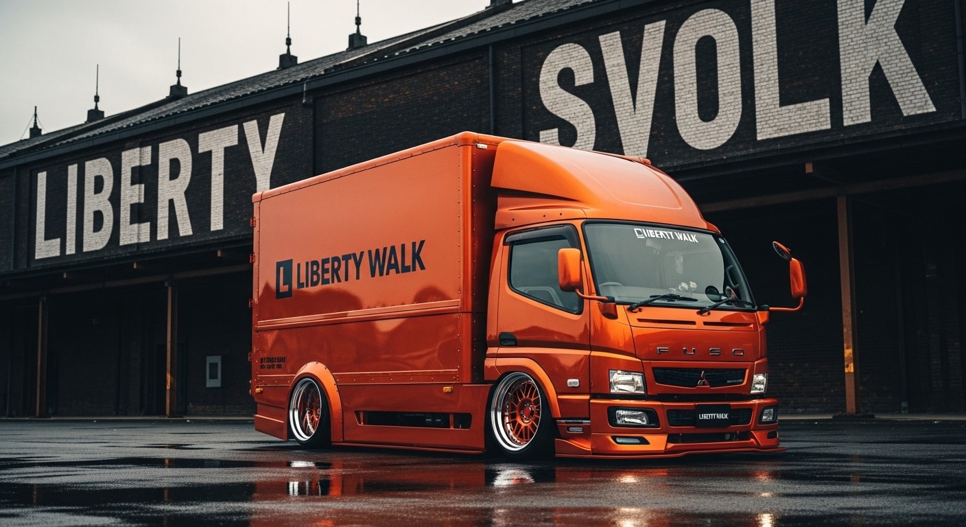 リバティーウォーク三菱ふそうトラック | の人気AIイラスト・グラビア