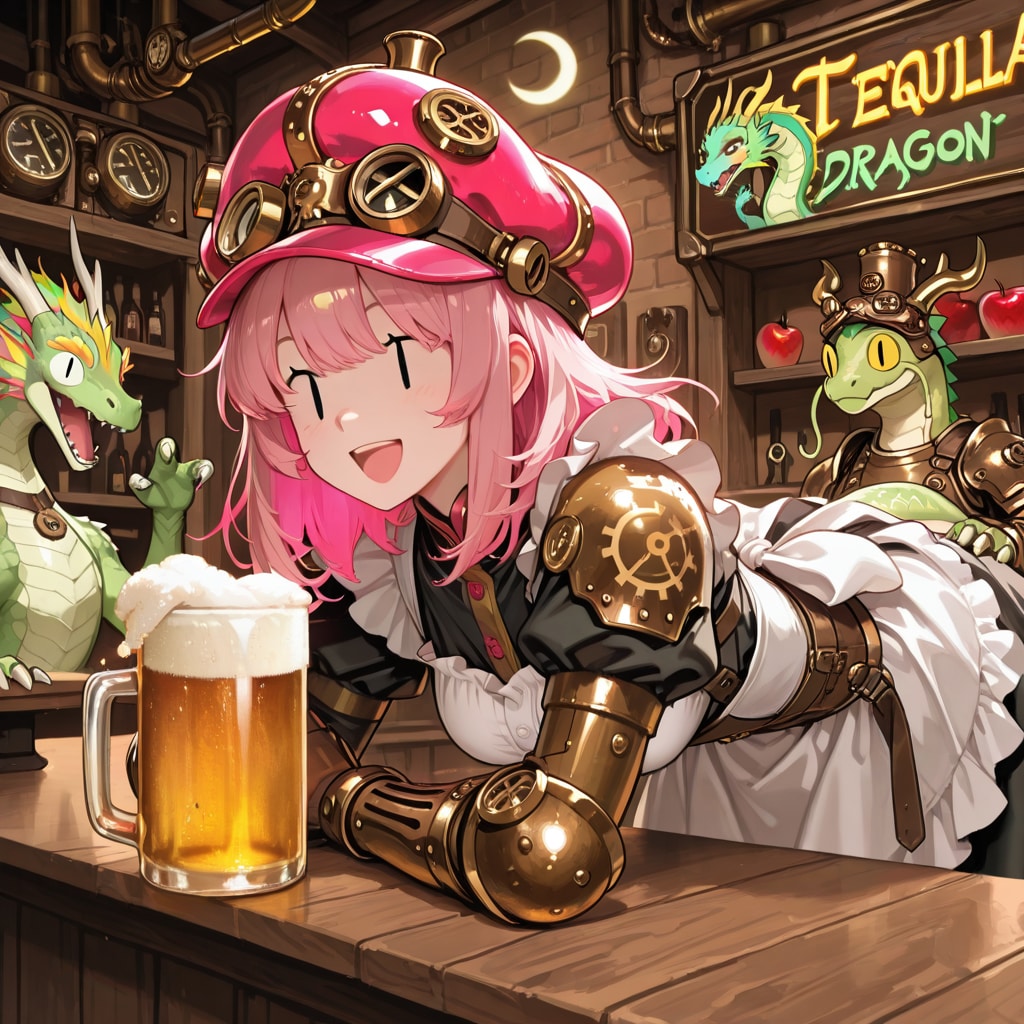 ピンク髪ちゃん